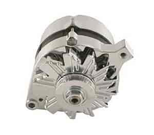 Chrome Alternator 1964-89 Ford