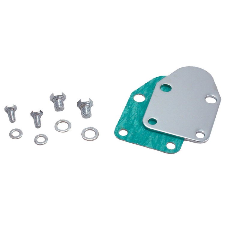 Fuel Pump Block-Off Plate Small Block Chevy 265-400