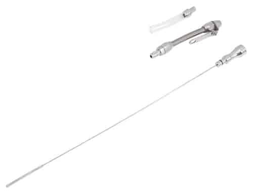 Flexible Braided Engine Oil Dipstick Chevy Small Block Engines