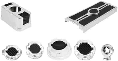 Chrome Cap Cover Kit Ford Mustang
