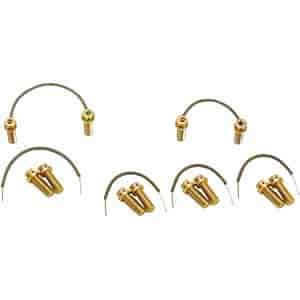 Header Bolt & Lock Wire Set 3/8"-16 x 7/8"