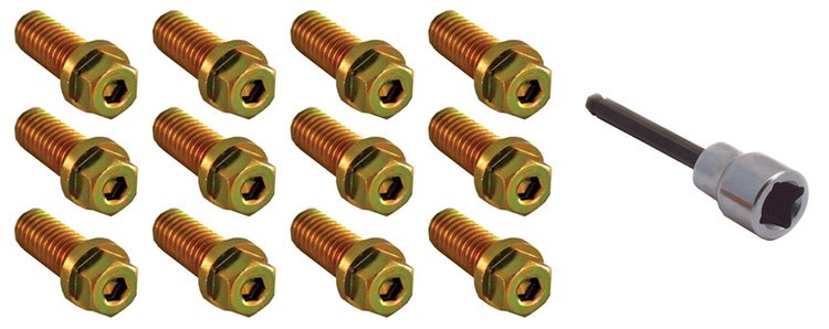 Header Bolt Set 3/8"-16 x 7/8"