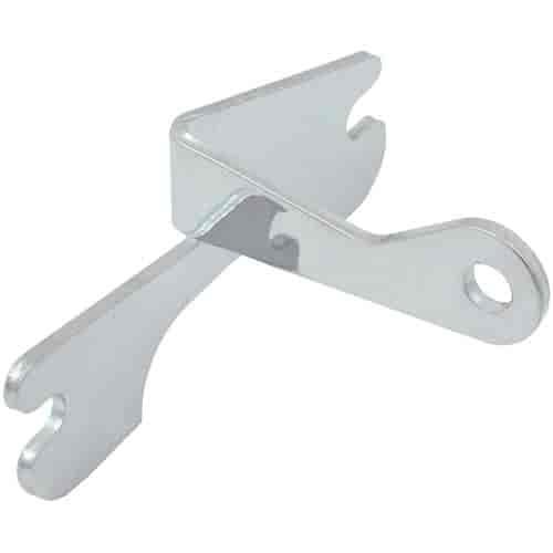 A/C Bracket Chrome-Plated Steel