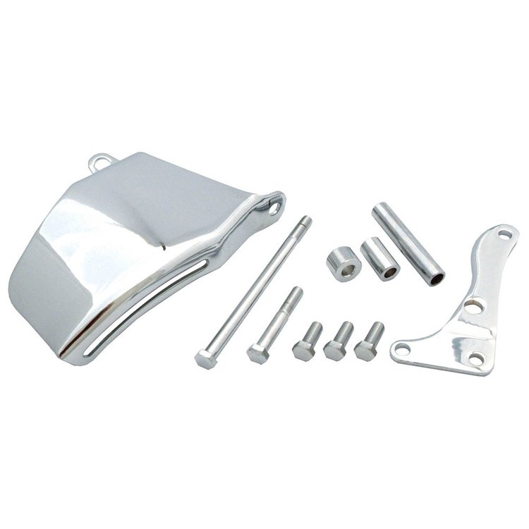 Chrome Alternator Bracket Set 1969-86 Small Block Chevy