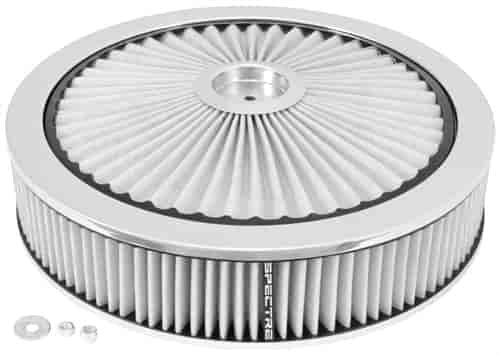 Extraflow Air Cleaner White 14" x 3" HPR Filter