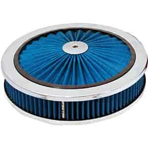 Xtra Flow Air Cleaner Assembly 9" x 2" Flat Base: Top of lid is 2.3" above carb flange