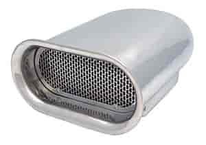 Hood Scoop Air Cleaner Fits 5-1/8" Neck Carburetors (Single 4-bbl)