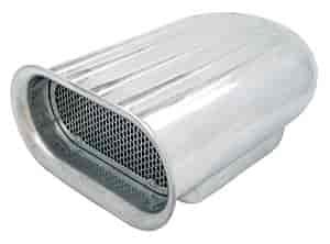 Hood Scoop Air Cleaner Fits 5-1/8" Neck Carburetors (Single 4-bbl)