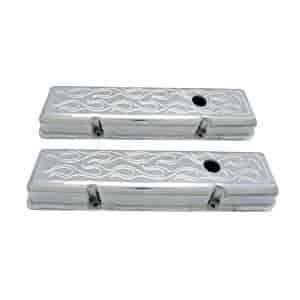 Polished Aluminum Valve Covers 1958-86 SB-Chevy