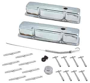 Chrome Engine Dress-Up Kit 1958-86 SB-Chevy 283-400 tall