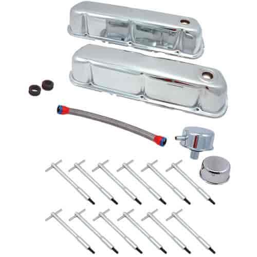 Chrome Engine Dress-Up Kit Small Block Ford 302-351W