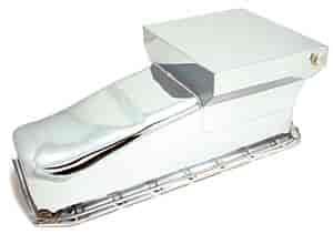 Chrome Oil Pan 1955-79 Small Block Chevy