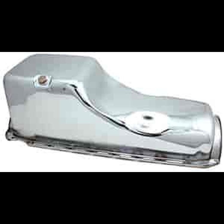 Chrome Oil Pan 1965-90 Big Block Chevy 396-454