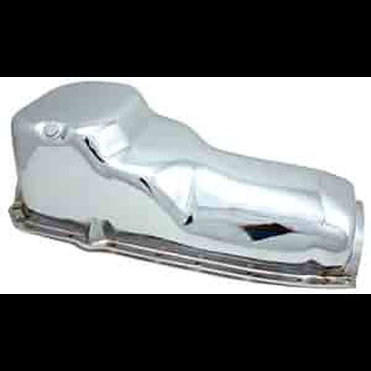 Chrome Oil Pan Small Block Oldsmobile 350-455