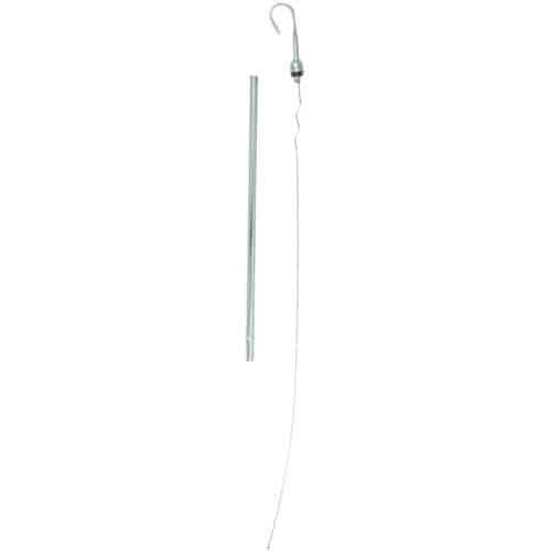 Chrome Steel Handle Dipstick Fits Small Block Chrysler