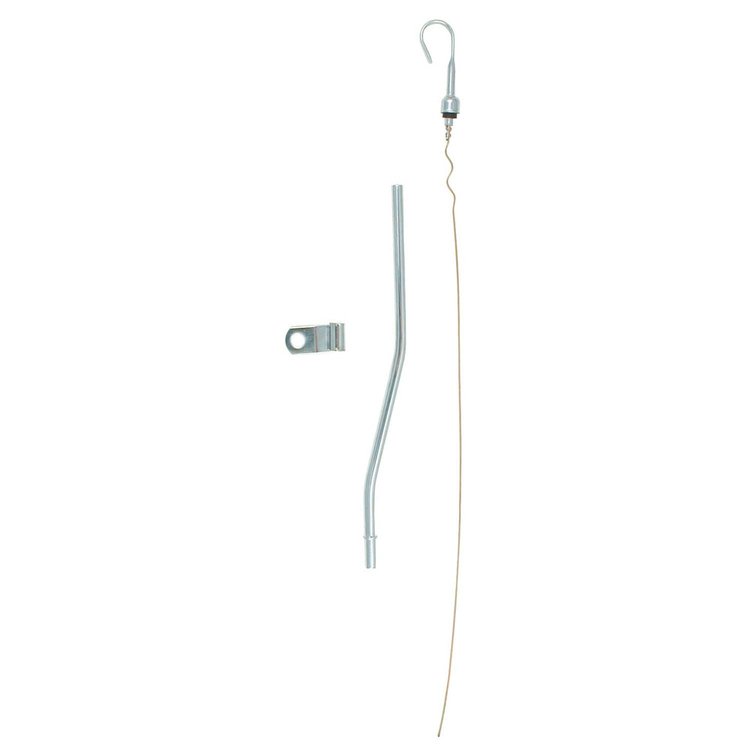 Chrome Steel Handle Dipstick Fits Small Block Ford
