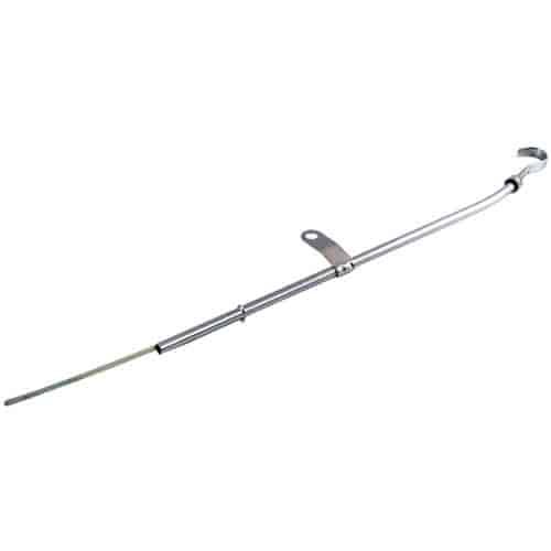 Chrome Steel Handle Dipstick Fits 1980-1982 Small Block Chevy