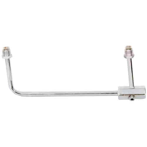 Carburetor Dual Feed Line Kit Holley with 8-21/32" Between Inlets