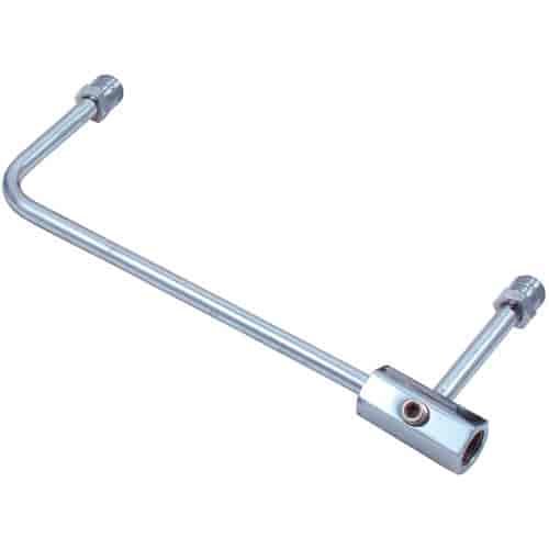 Carburetor Dual Feed Line Kit Holley with 9-5/16" Between Inlets