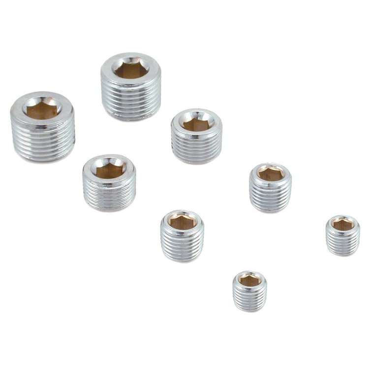 NPT Plug Kit Chrome