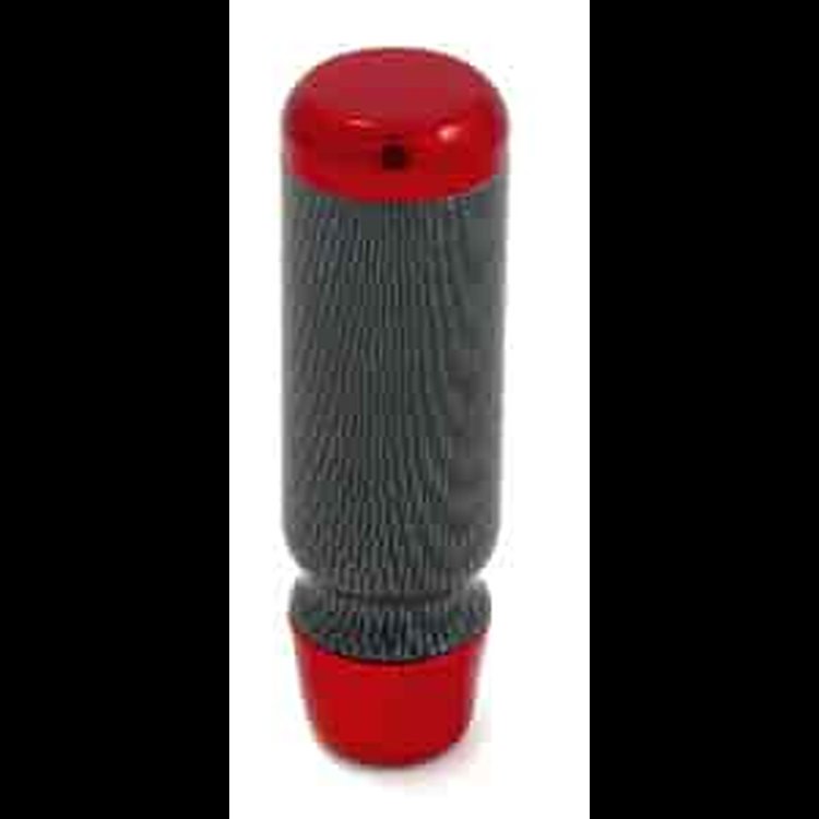 SHIFT KNOB TALL RED/CARBN