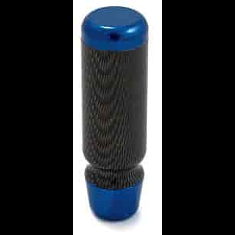 SHIFT KNOB TALL BLUE/CARB