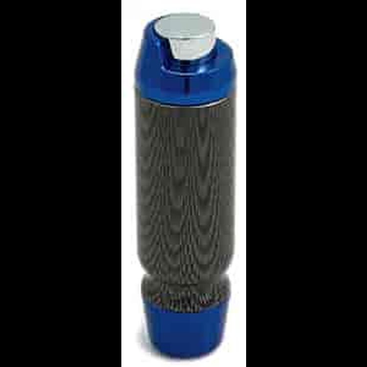 SHIFT KNOB A/T BLUE/CARBN