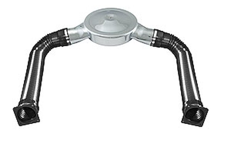 Low-Profile Air Box Kit 135° Inlets