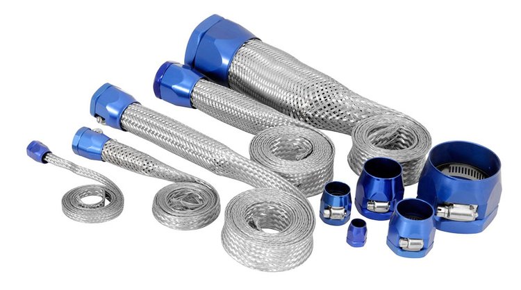 Magna Braid Engine Sleeving Blue