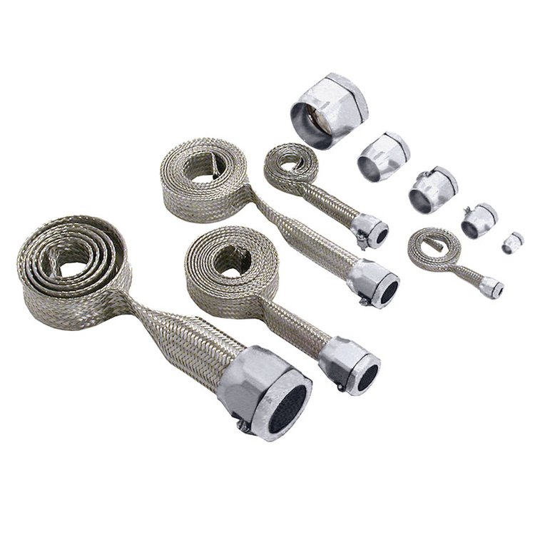 Magna Braid Engine Sleeving Chrome