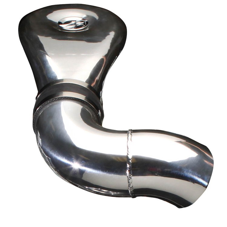 Low Profile Air Intake 90° x 45° Bend Tube