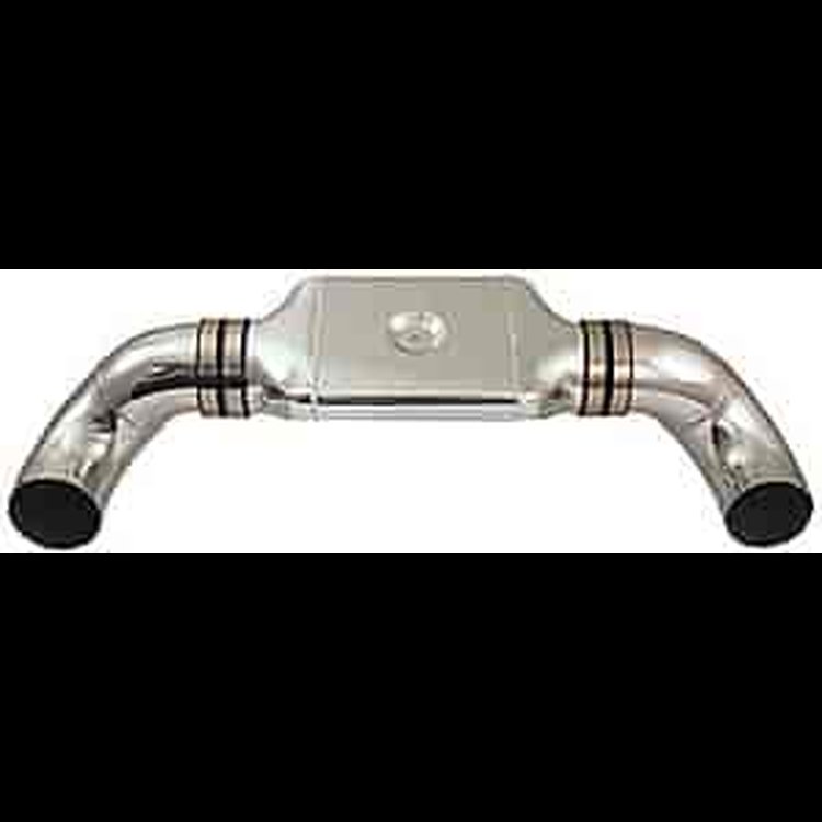 Ultra Low Profile Air Intake Dual Inlets 180° Apart