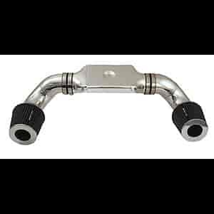 Quikit Dual 180° Low Profile Plenum Kit 45° x 90° Tubes, Plenum, Coupler & Clamps