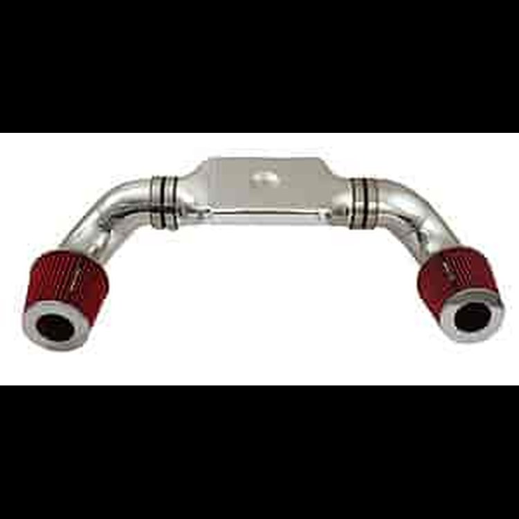 Quikit Dual 180° Low Profile Plenum Kit 45° x 90° Tubes, Plenum, Coupler & Clamps