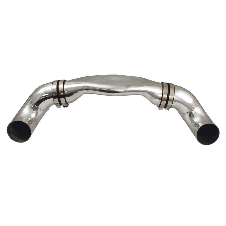 Low Profile Air Intake with 45 Degree x 90 Degree Forward Bend Tubes