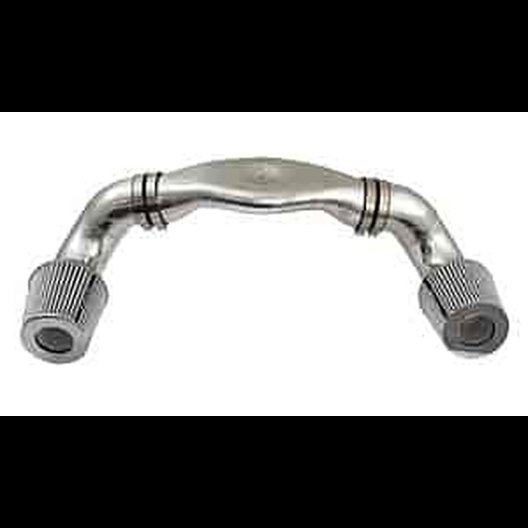 Quikit Dual 180° Low Profile Plenum Kit 45° x 90° Tubes, Plenum, Coupler & Clamps