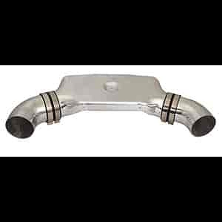 Quikit Dual 135° Low Profile Plenum Kit 60° Tubes, Plenum, Coupler & Clamps