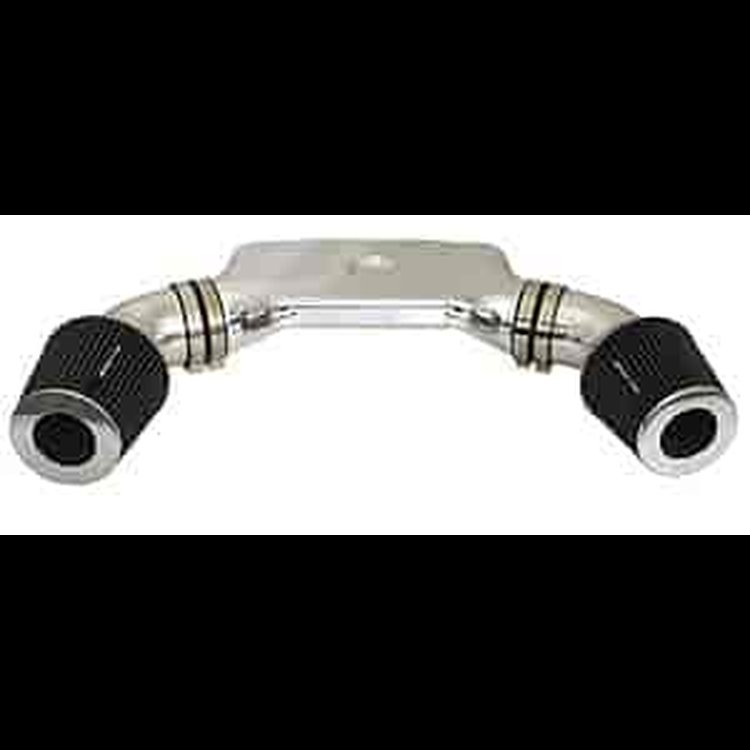 Quikit Dual 135° Low Profile Plenum Kit 60° Tubes, Plenum, Coupler & Clamps