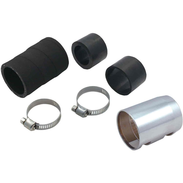 Magna-Kool Radiator Hose End Kit Chrome-Plated Kits Includes: