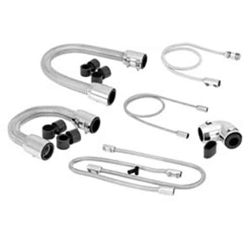 Magna Kool Radiator Hose Kit Kit Includes: (1)20" and (1)30" Magna Kool heater hose kit with fittings