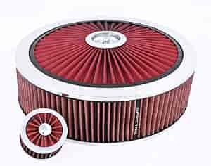 Extraflow Air Cleaner Includes: Red 14" x 4" HPR Filter