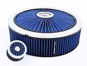 Extraflow Air Cleaner Includes: Blue 14" x 4" HPR Filter