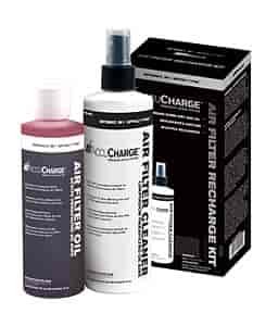 AccuCharge Precision Oiling System 12 oz. Bottle of Cleaner 8 oz. Bottle of red oil