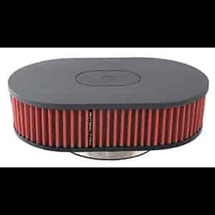 OVAL RACE FLTR 300x182x99mm 6 INLET