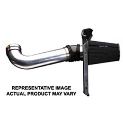 AIR INTAKE KIT 68 72 CHEVELLE LSX SINGLE 4 DRIVER SIDE INLET SPEED DENSITY BLACK HPR FILTER