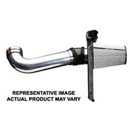 AIR INTAKE KIT 68 72 CHEVELLE LSX SINGLE 4 DRIVER SIDE INLET SPEED DENSITY WHITE HPR FILTER