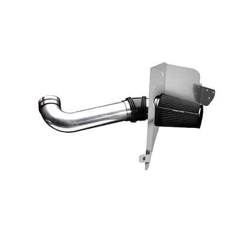 AIR INTAKE KIT 67 72 CHEVY PICKUP LSX SINGLE 4 DRIVER SIDE INLET SPEED DENSITY BLACK HPR FILTER