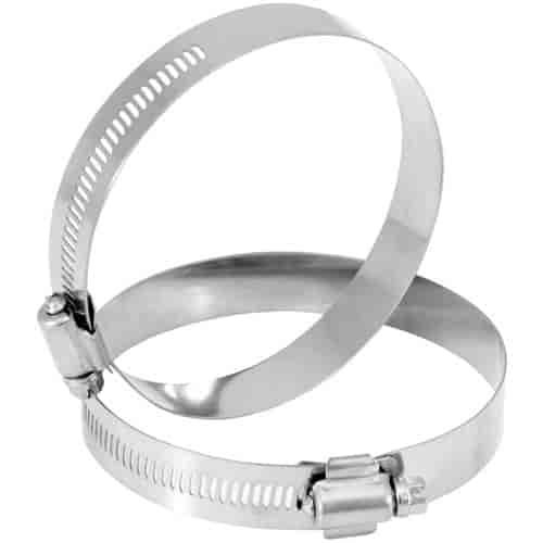 Wide Worm Gear Clamps Fits 3.5" Tubing
