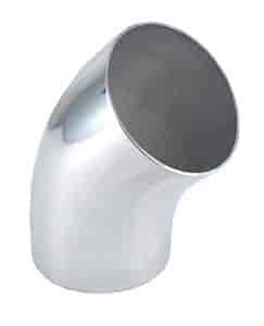 45 deg MANDREL BENT TUBE - 5 POLISHED ALUMINUM