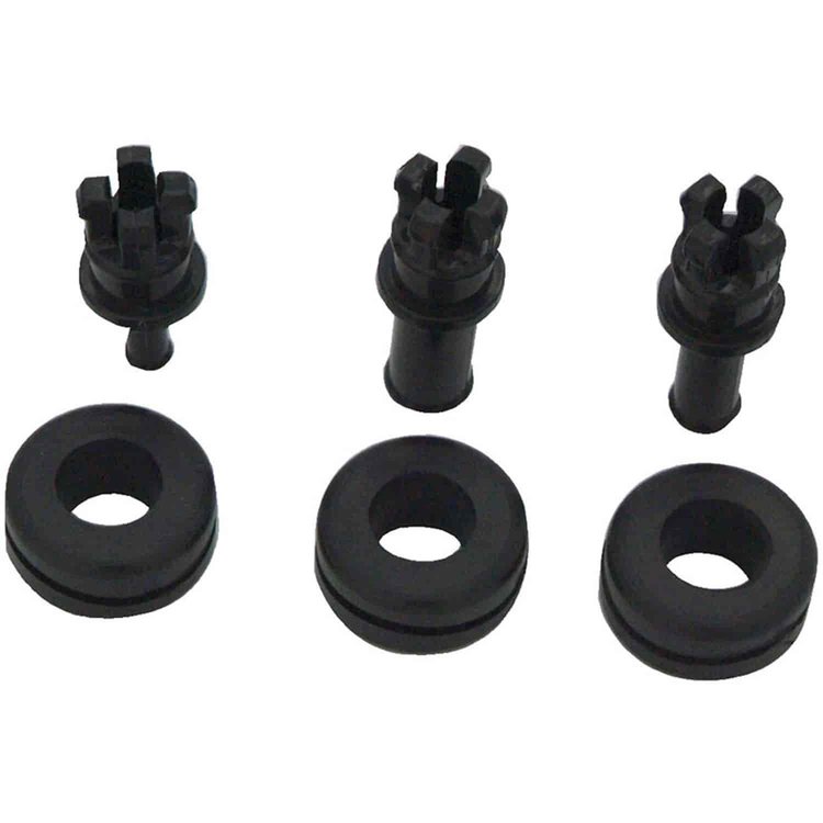 Vacuum & Sensor Adapter Kit 1/pkg Each 5mm Grommet & Fitting